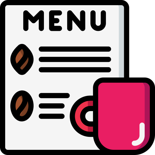 Home drinks menu